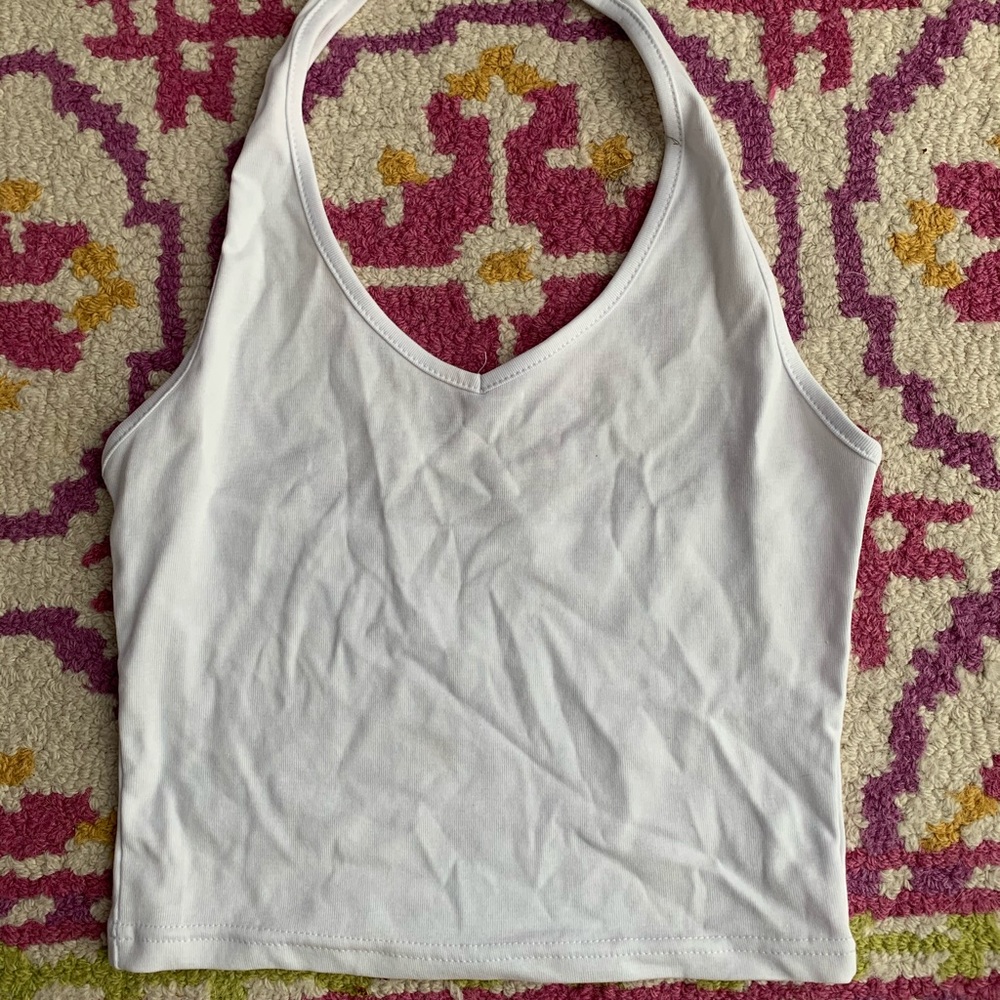 Basic White Halter top